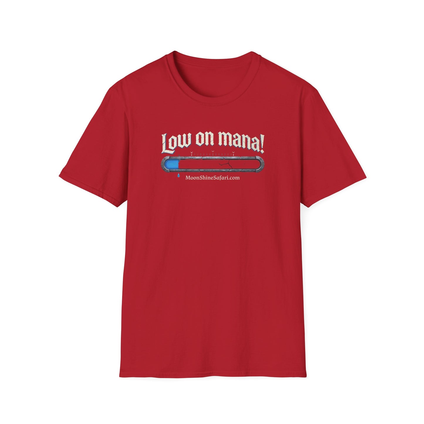 MoonShine Safari "Low On Mana!" Unisex Softstyle T-Shirt