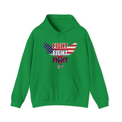 MoonShine Safari "FIGHT FIGHT FIGHT" Unisex Heavy Blend™ Hooded Sweatshirt