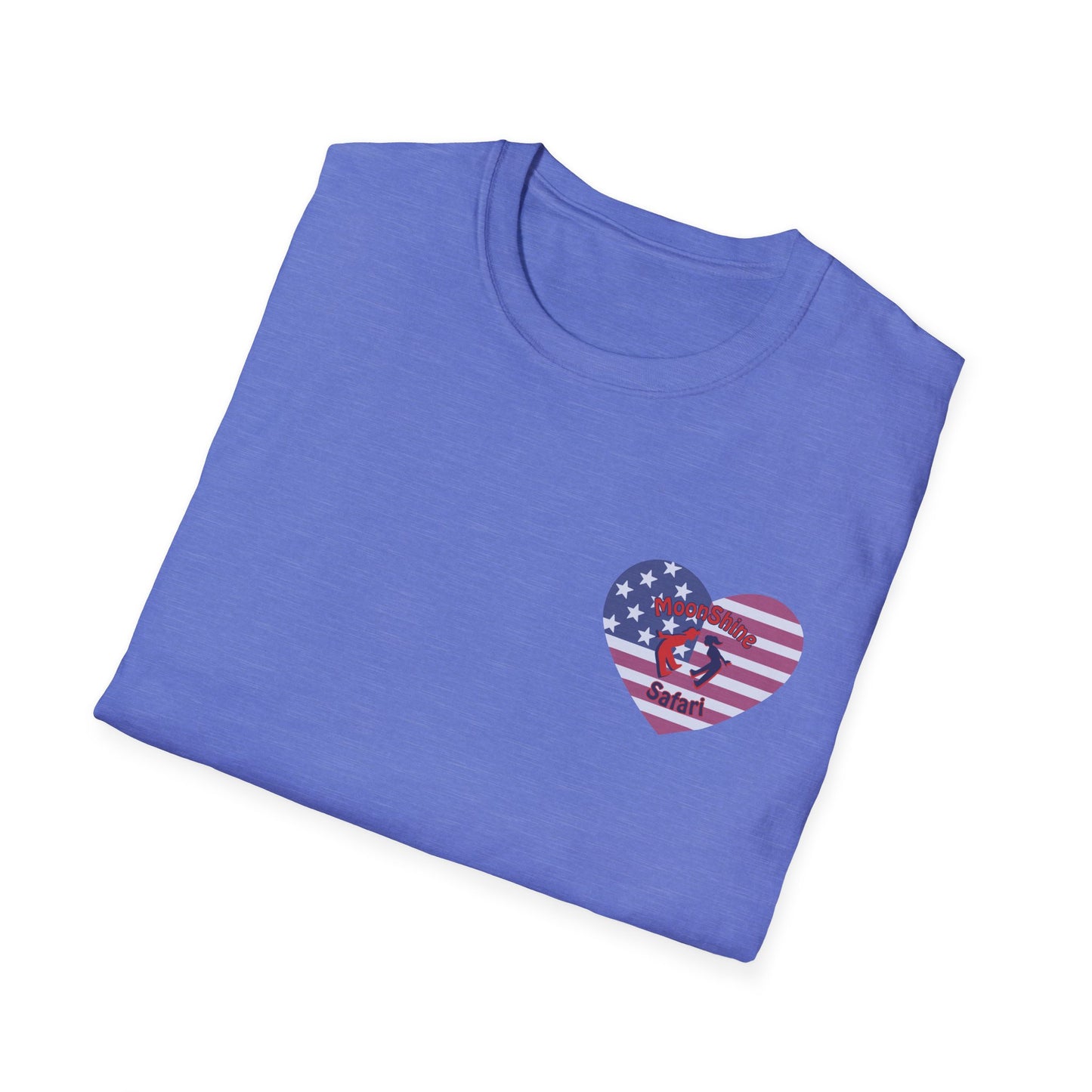 MoonShine Safari "American Bass" Unisex Softstyle T-Shirt