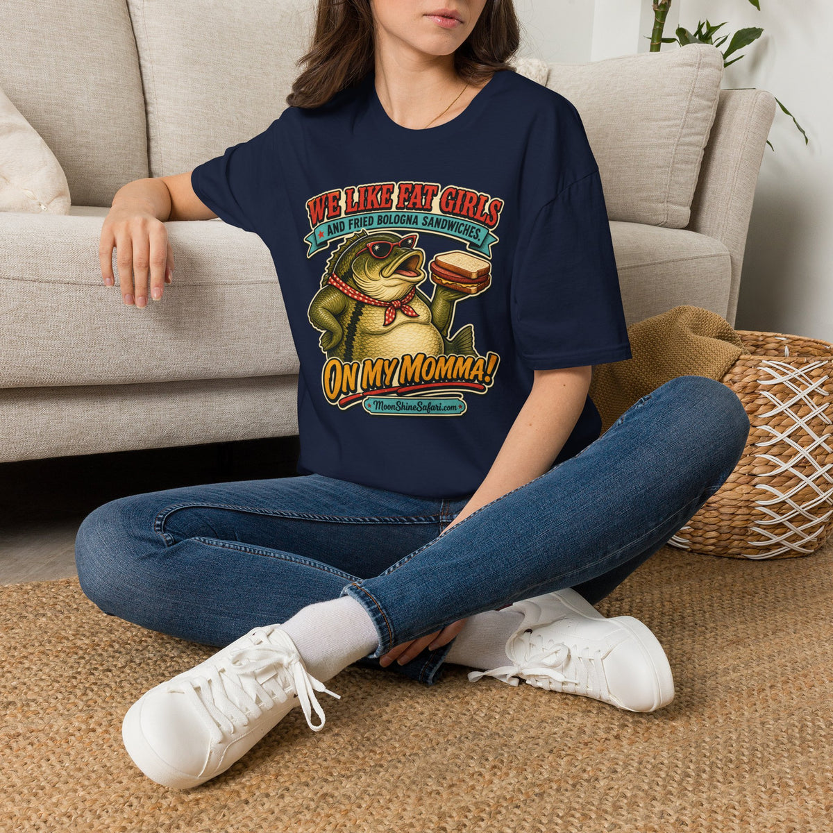 MoonShine Safari "On My Momma!" Unisex Softstyle T-Shirt