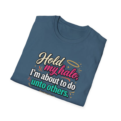MoonShine Safari "Hold My Halo" Unisex Softstyle T-Shirt
