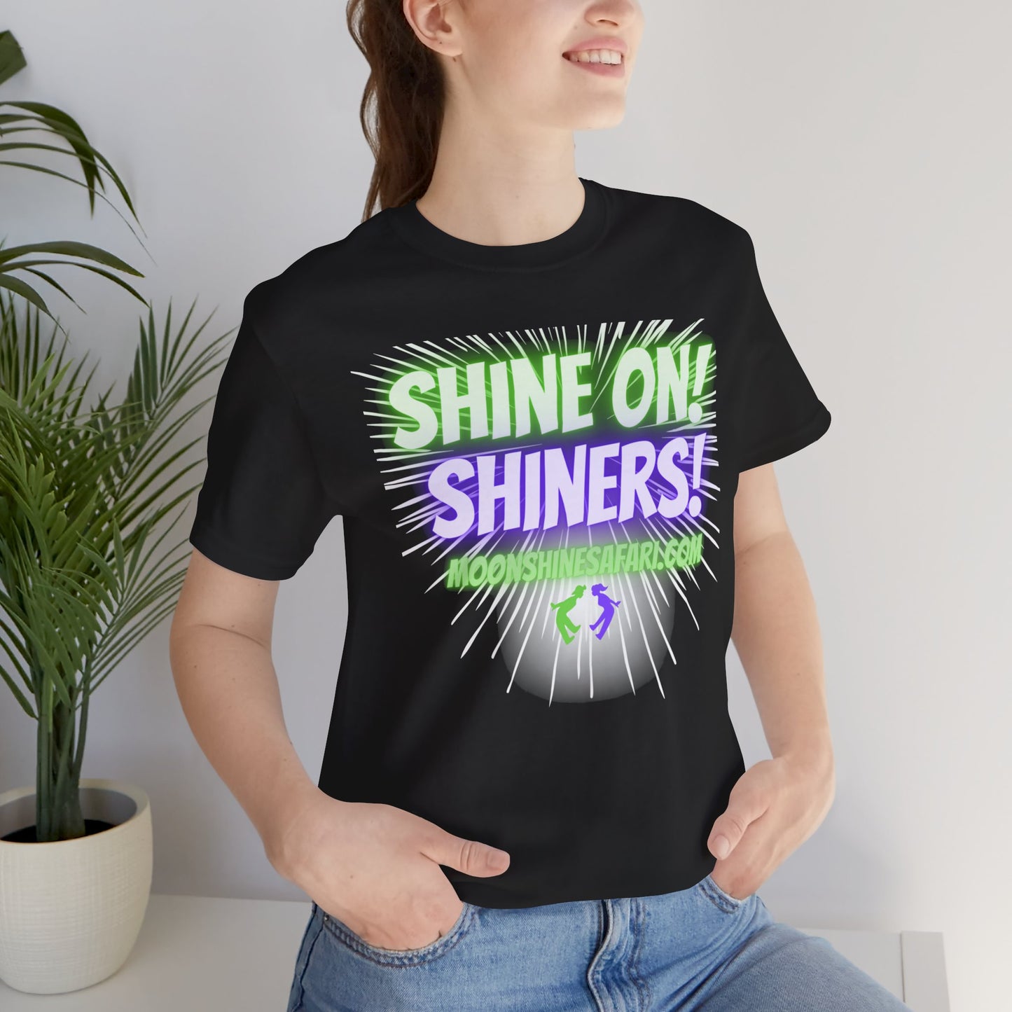 MoonShine Safari Shine On Shiners Unisex Jersey Short Sleeve Tee