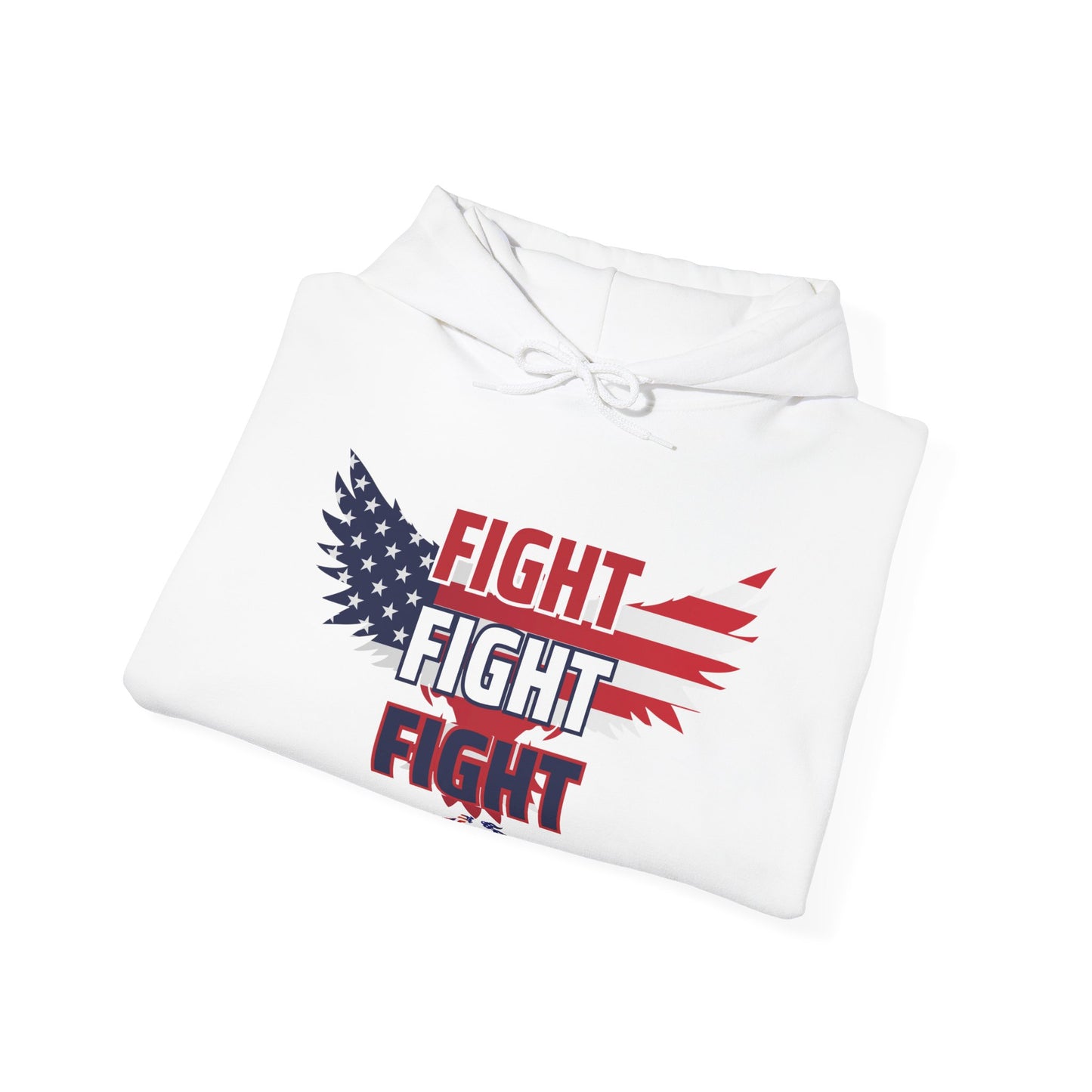 MoonShine Safari "FIGHT FIGHT FIGHT" Unisex Heavy Blend™ Hooded Sweatshirt