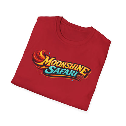 MoonShine Safari "FLT" (flame letter tee) Unisex Softstyle T-Shirt