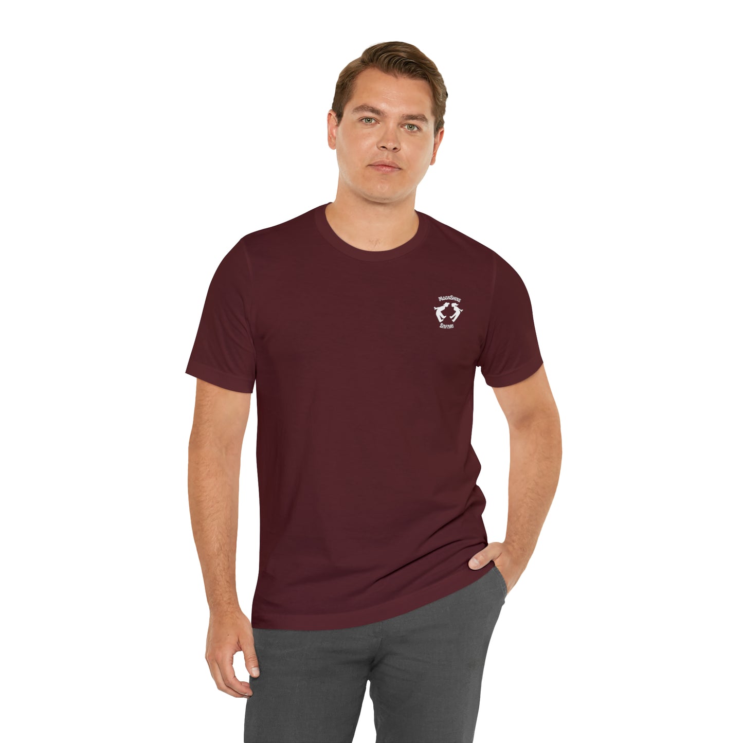 MoonShine Safari Logo Unisex Jersey Short Sleeve Tee