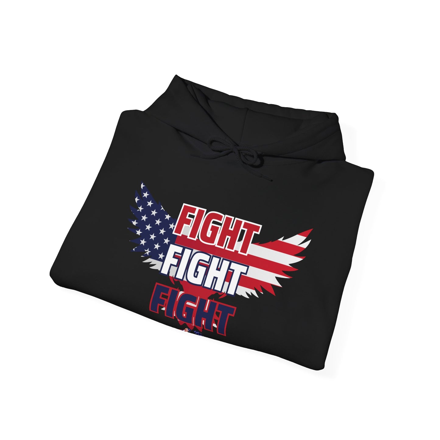 MoonShine Safari "FIGHT FIGHT FIGHT" Unisex Heavy Blend™ Hooded Sweatshirt