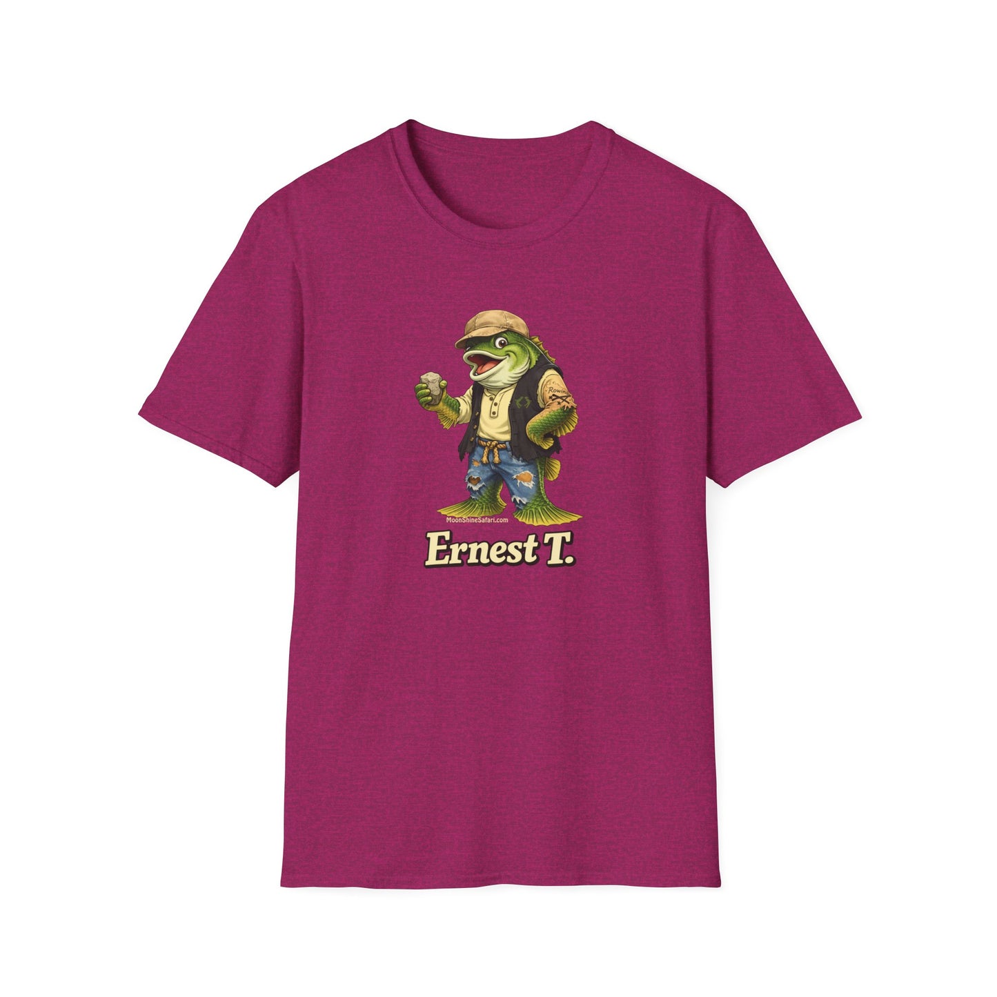 MoonShine Safari "Ernest T. The Bass" Unisex Softstyle T-Shirt