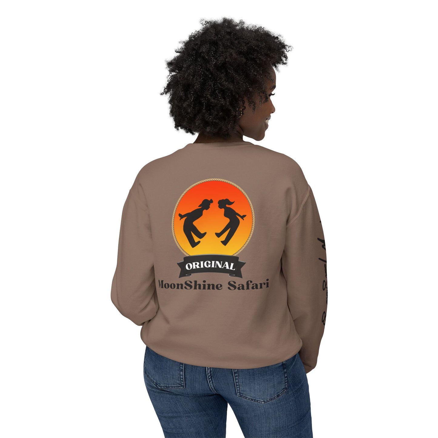 MoonShine Safari Unisex Lightweight Crewneck Sweatshirt