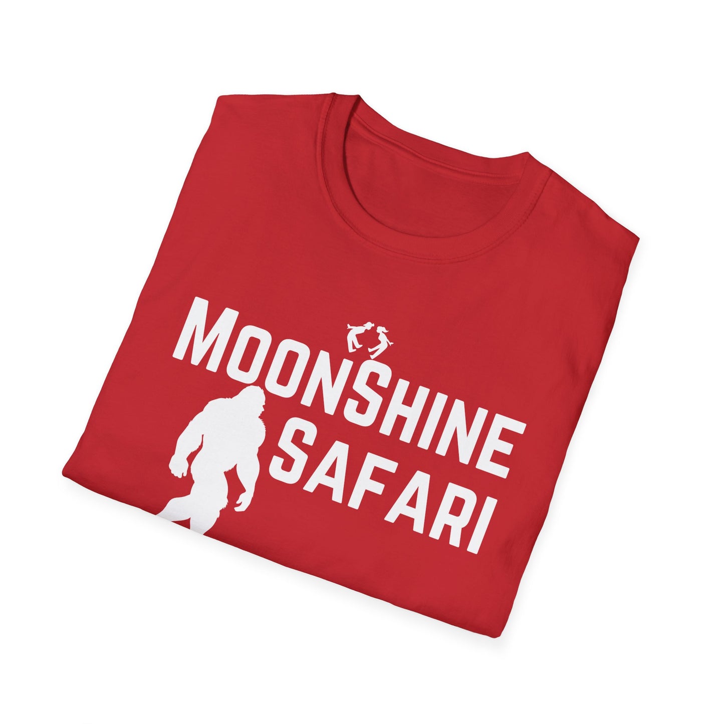 MoonShine Safari Sasquatch Unisex Softstyle T-Shirt