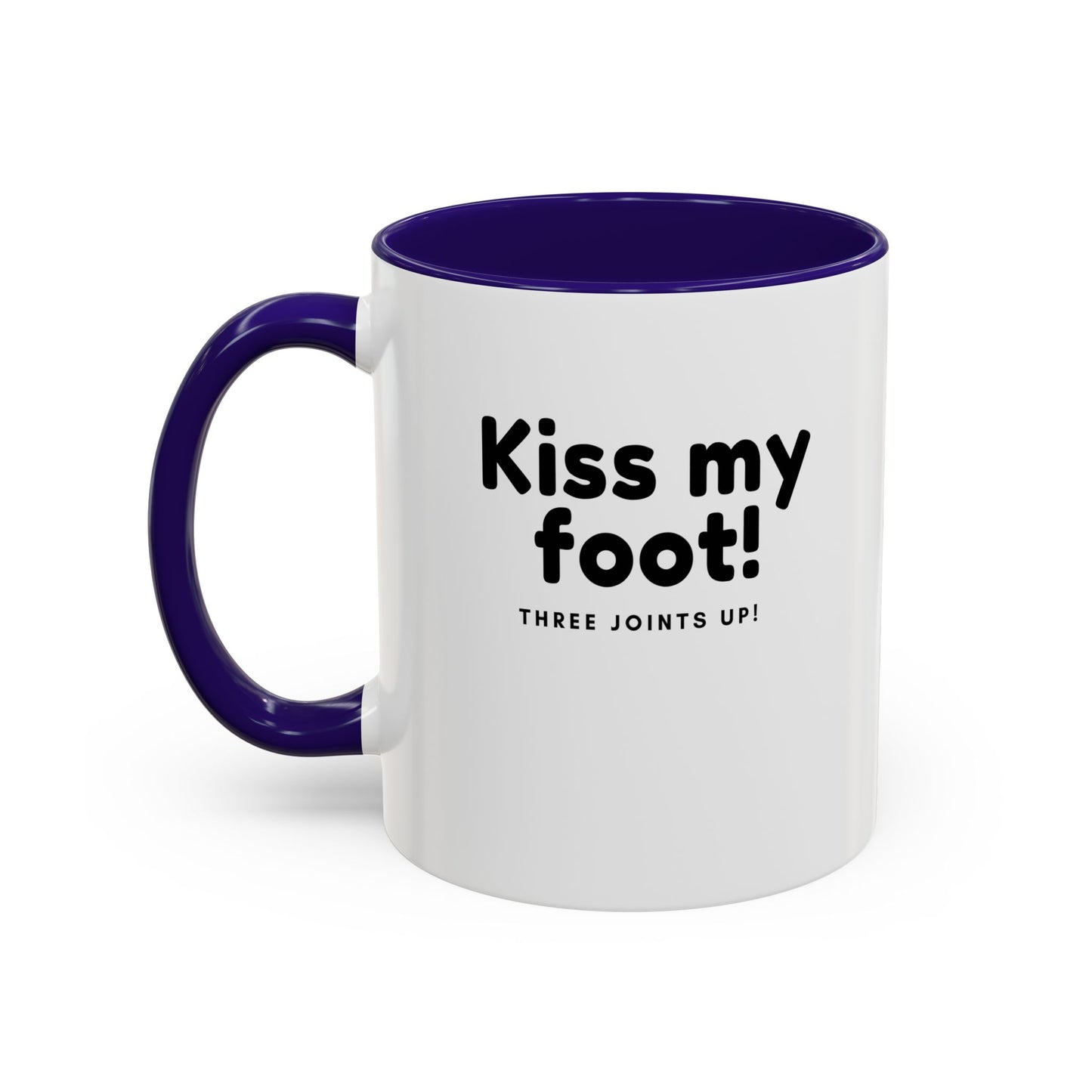 MoonShine Safari "Kiss my foot!" Colorful Mugs (11oz, 15oz)