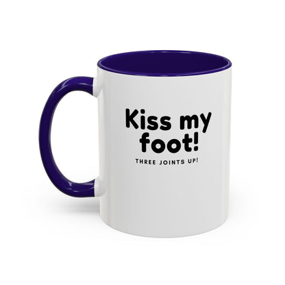 MoonShine Safari "Kiss my foot!" Colorful Mugs (11oz, 15oz)