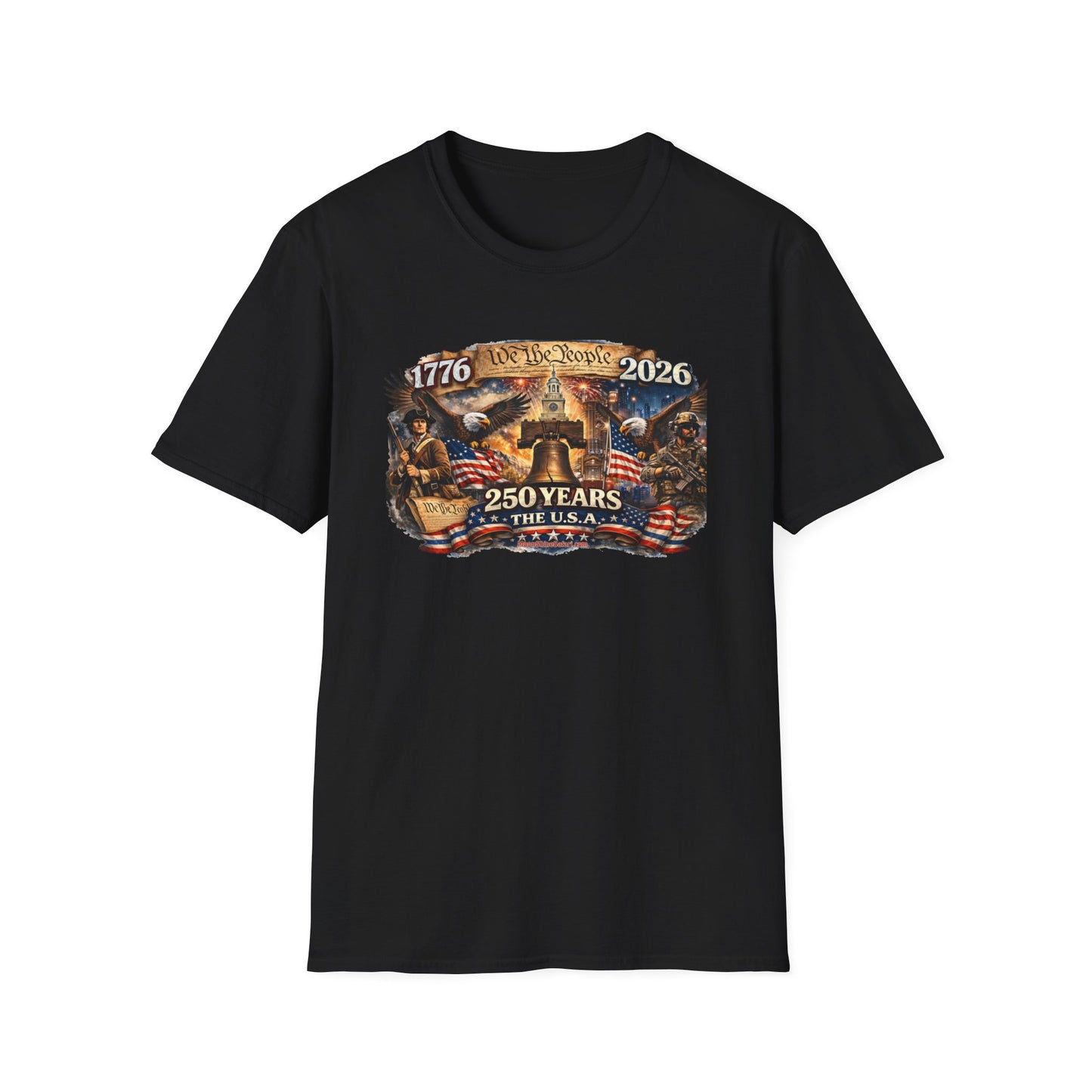 MoonShine Safari 250 Year USA Unisex Softstyle T-Shirt