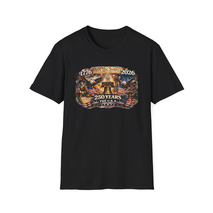MoonShine Safari 250 Year USA Unisex Softstyle T-Shirt