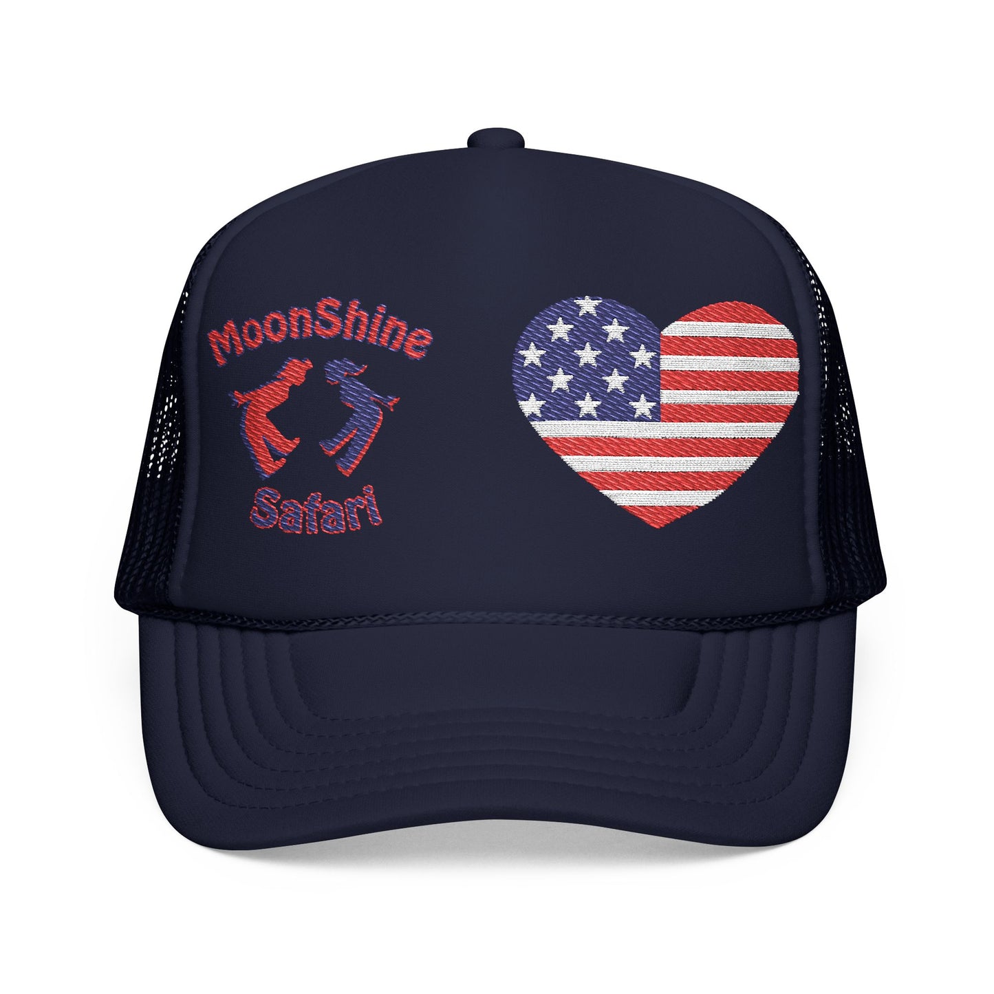 MoonShine Safari America Pride Foam Trucker Hat