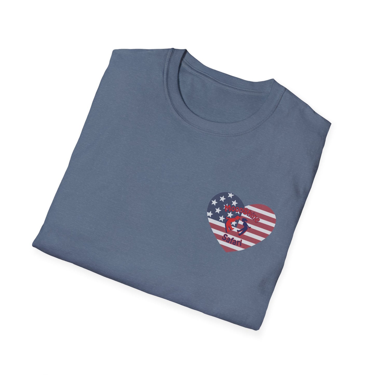 MoonShine Safari "American Bass" Unisex Softstyle T-Shirt