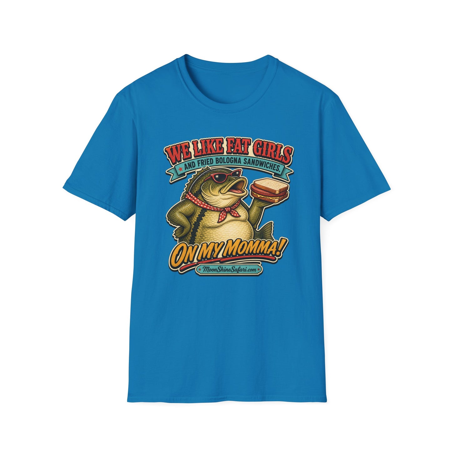 MoonShine Safari "On My Momma!" Unisex Softstyle T-Shirt