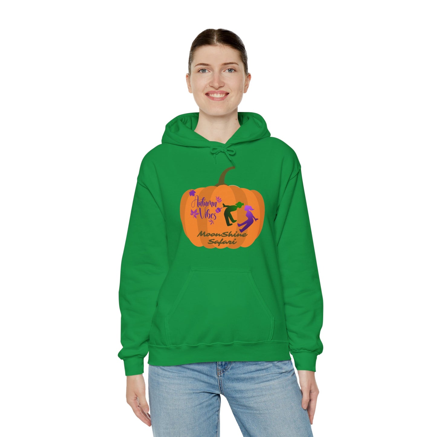 MoonShine Safari Autumn Vibes Unisex Heavy Blend™ Hooded Sweatshirt