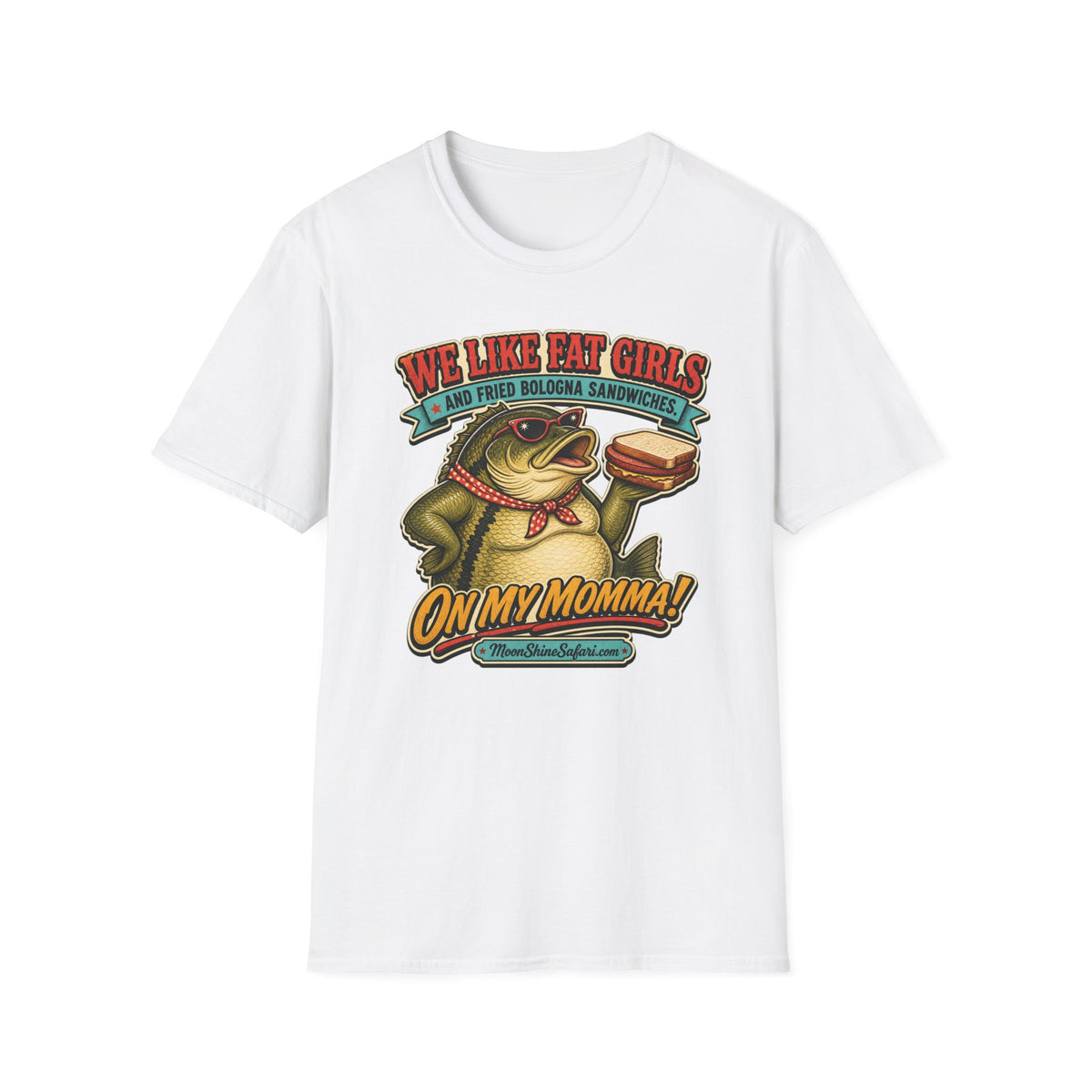 MoonShine Safari "On My Momma!" Unisex Softstyle T-Shirt
