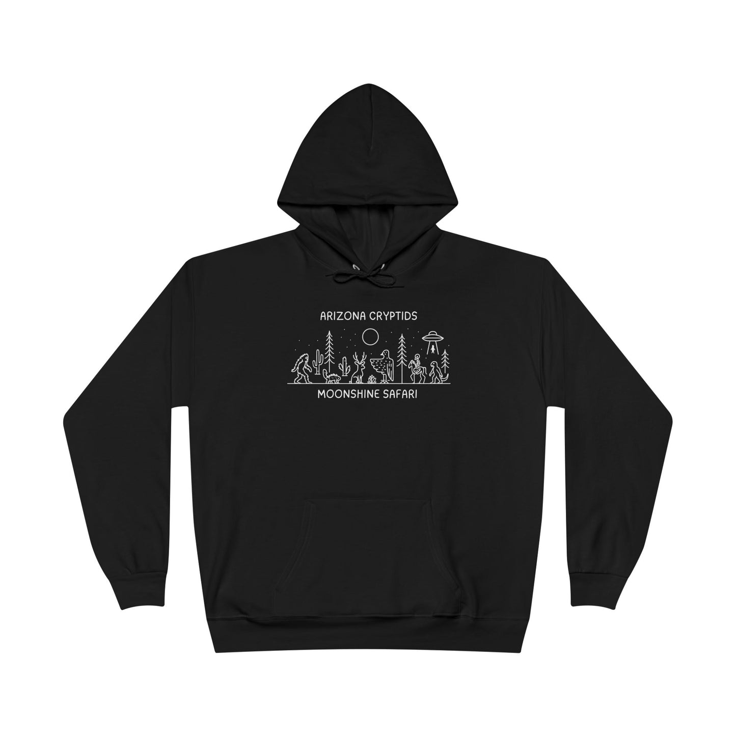 MoonShine Safari Arizona Cryptid Unisex  Pullover Hoodie Sweatshirt