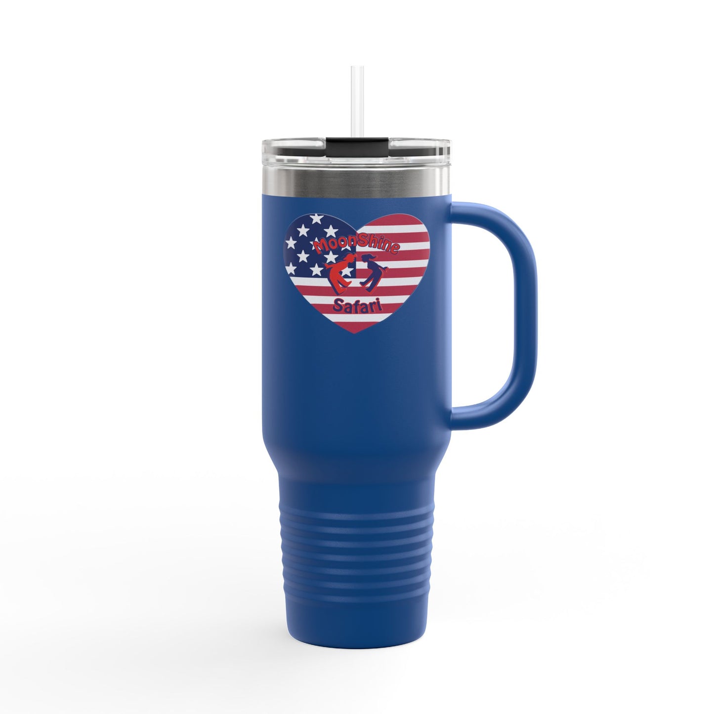 MoonShine Safari "American Pride" Insulated Travel Mug, 40oz
