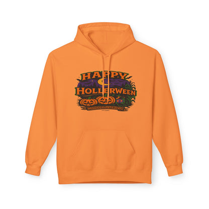 MoonShine Safari "Happy HollerWeen" Unisex Midweight Softstyle Fleece Hoodie