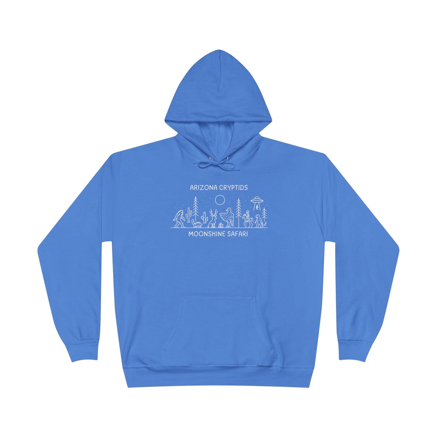 MoonShine Safari Arizona Cryptid Unisex  Pullover Hoodie Sweatshirt