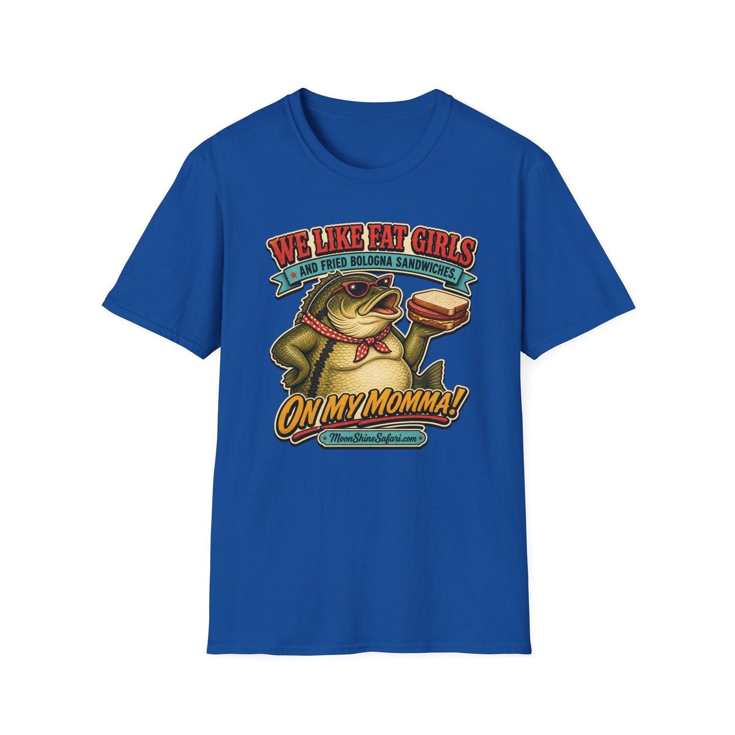 MoonShine Safari "On My Momma!" Unisex Softstyle T-Shirt