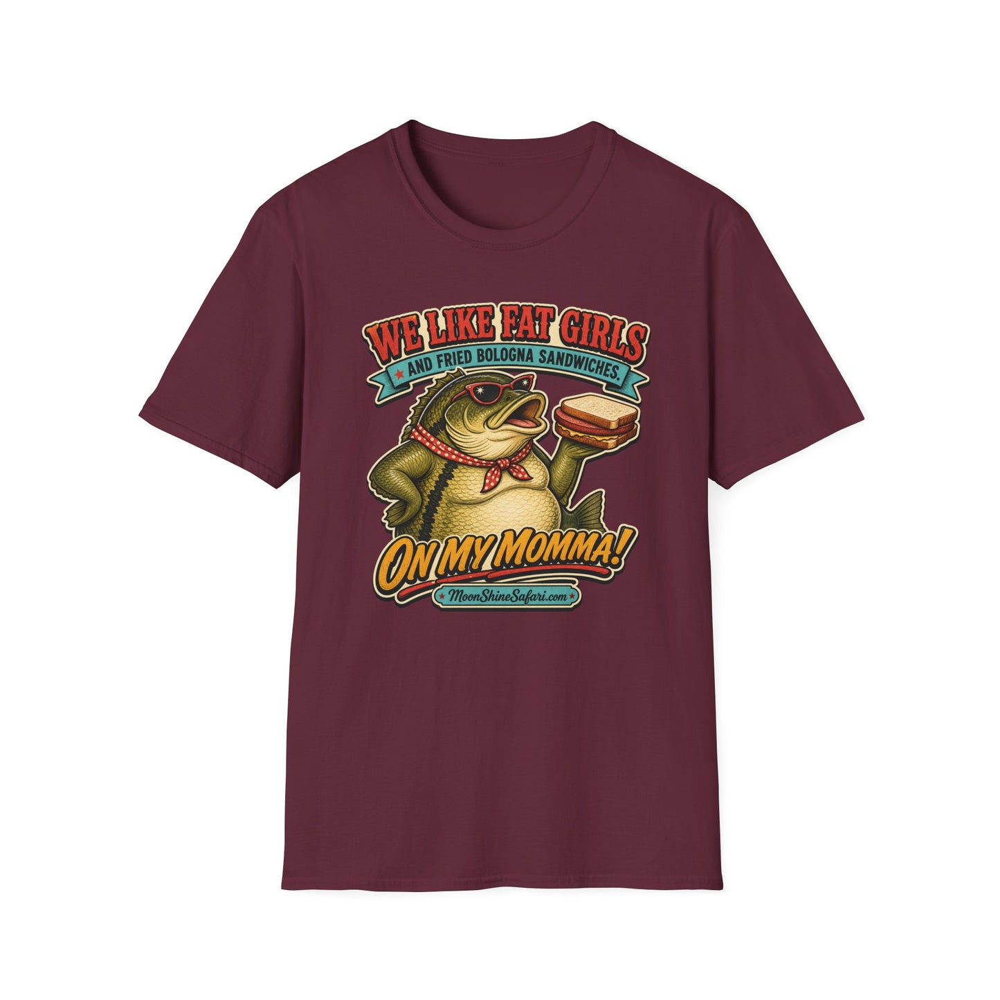 MoonShine Safari "On My Momma!" Unisex Softstyle T-Shirt