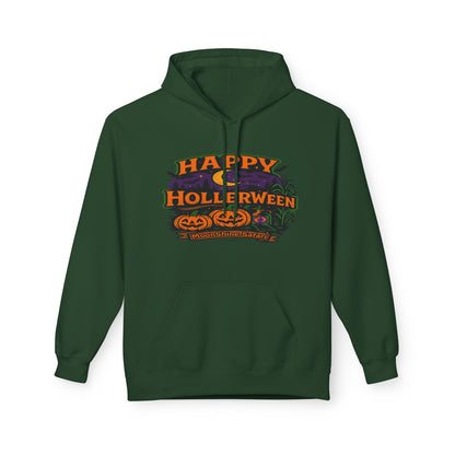 MoonShine Safari "Happy HollerWeen" Unisex Midweight Softstyle Fleece Hoodie