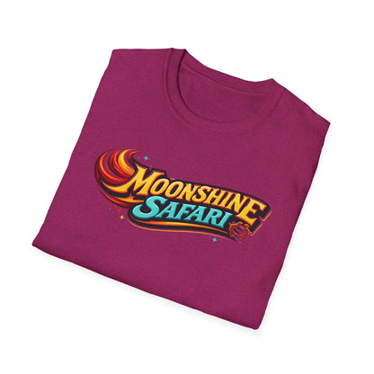 MoonShine Safari "FLT" (flame letter tee) Unisex Softstyle T-Shirt