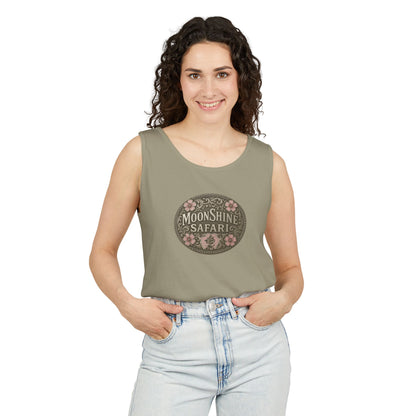 MoonShine Safari Women's Beltbuckle Unisex Garment-Dyed Tank Top