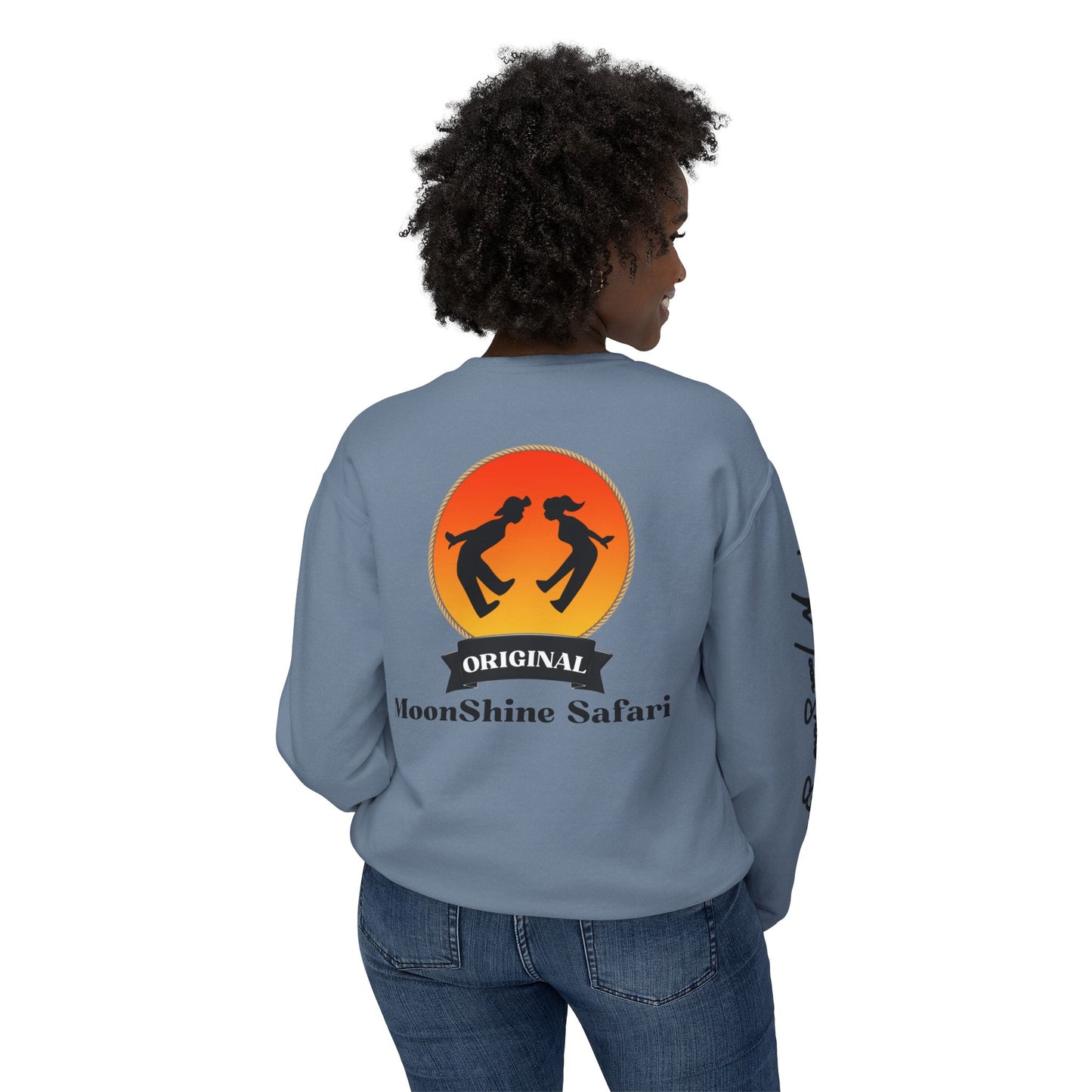 MoonShine Safari Unisex Lightweight Crewneck Sweatshirt