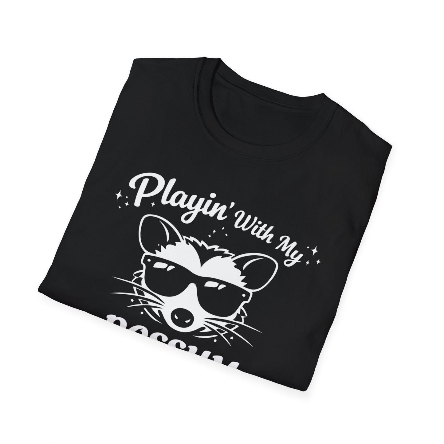 MoonShine Safari "Playin' with my Possum" Unisex Softstyle T-Shirt