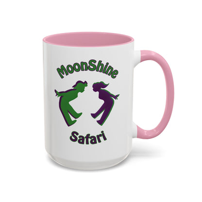 MoonShine Safari "Kiss my foot!" Colorful Mugs (11oz, 15oz)