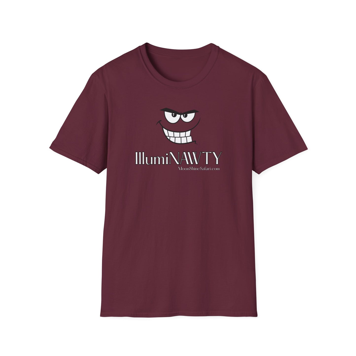 MoonShine Safari "IllumiNAWTY" Unisex Softstyle Humor T-Shirt