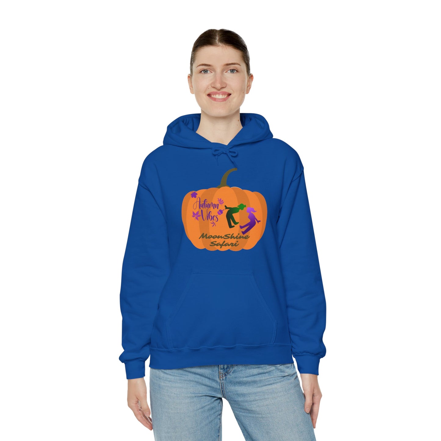 MoonShine Safari Autumn Vibes Unisex Heavy Blend™ Hooded Sweatshirt