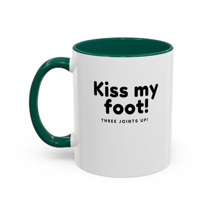 MoonShine Safari "Kiss my foot!" Colorful Mugs (11oz, 15oz)