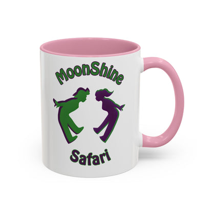 MoonShine Safari "Kiss my foot!" Colorful Mugs (11oz, 15oz)