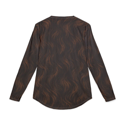 MoonShine Safari Cryptid Camo Collection [The Squatch] Unisex Performance Long Sleeve Shirt