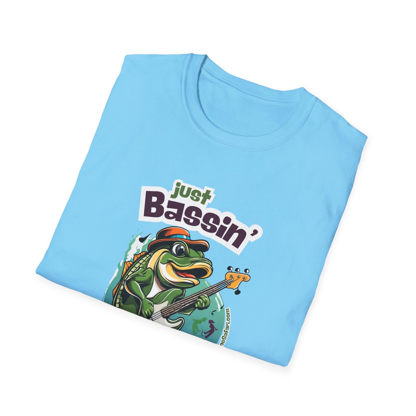 MoonShine Safari "Just Bassin" Unisex Softstyle T-Shirt