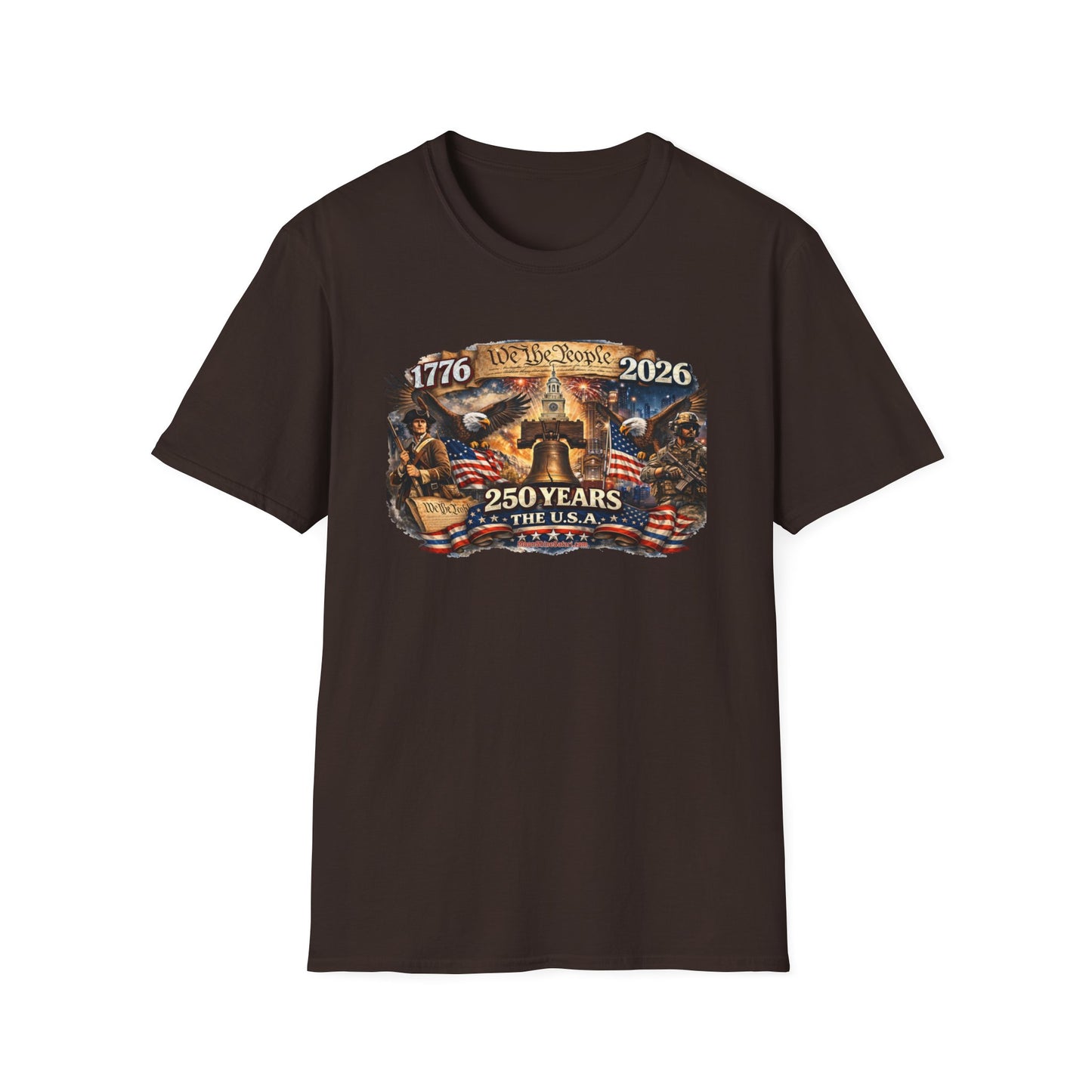 MoonShine Safari 250 Year USA Unisex Softstyle T-Shirt