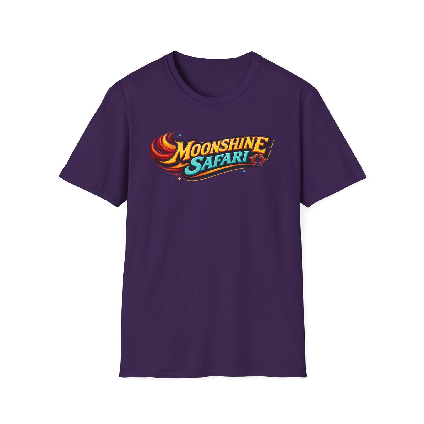 MoonShine Safari "FLT" (flame letter tee) Unisex Softstyle T-Shirt