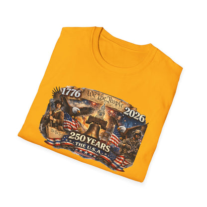 MoonShine Safari 250 Year USA Unisex Softstyle T-Shirt