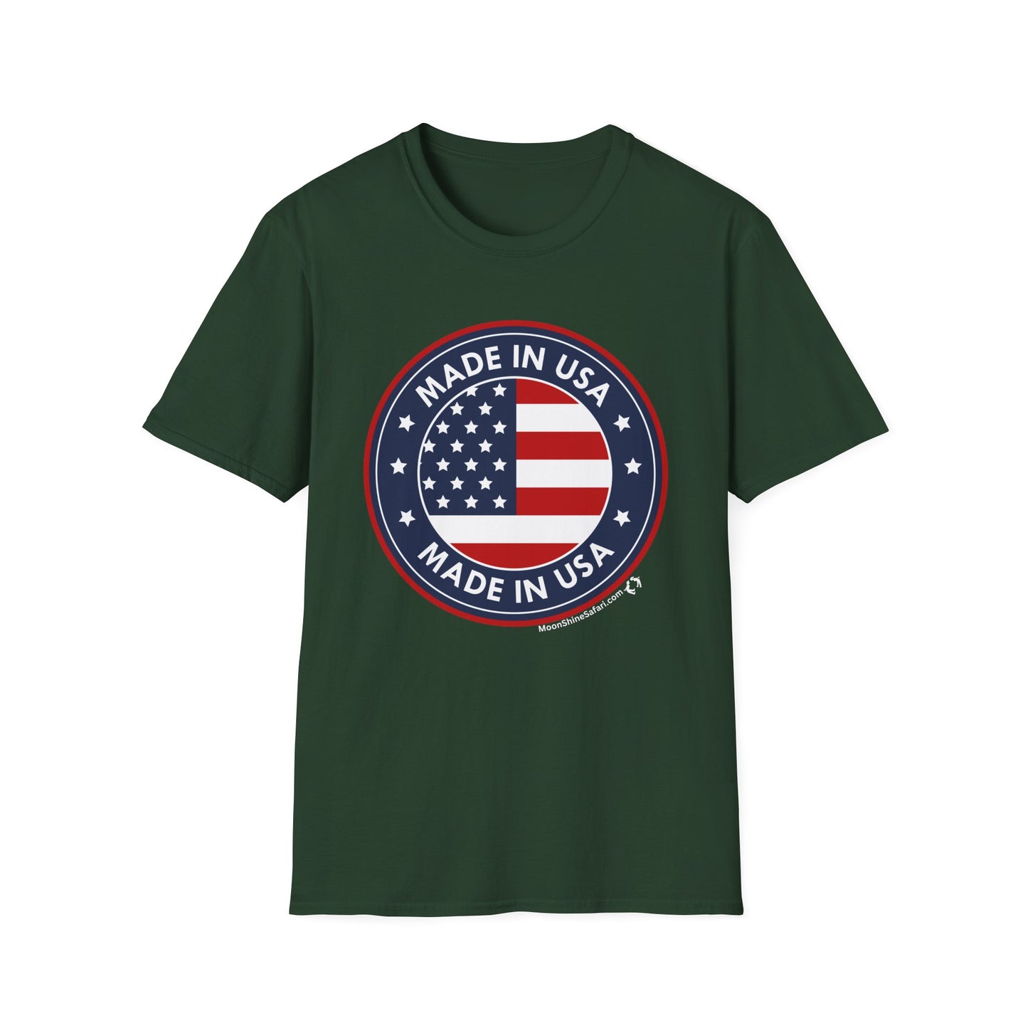 MoonShine Safari Made in USA Unisex Softstyle T-Shirt