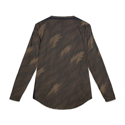 MoonShine Safari Cryptid Camo Collection [The Dawg] Unisex Performance Long Sleeve Shirt