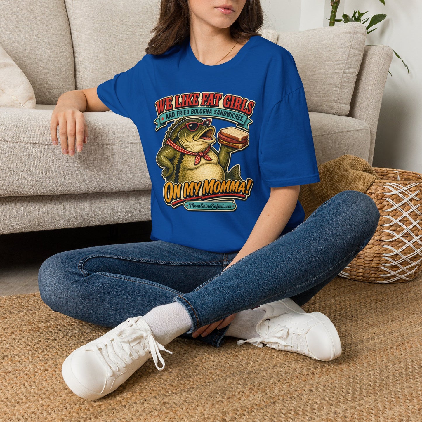 MoonShine Safari "On My Momma!" Unisex Softstyle T-Shirt