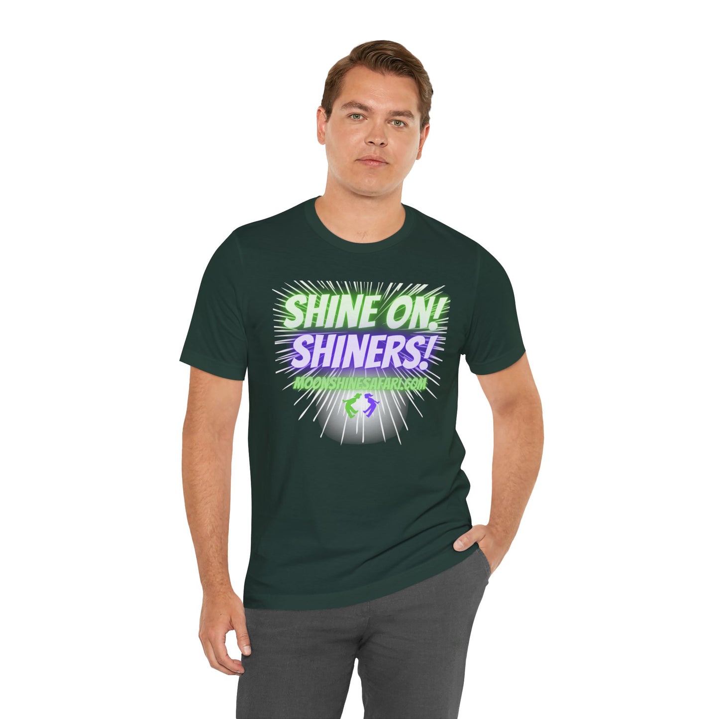 MoonShine Safari Shine On Shiners Unisex Jersey Short Sleeve Tee