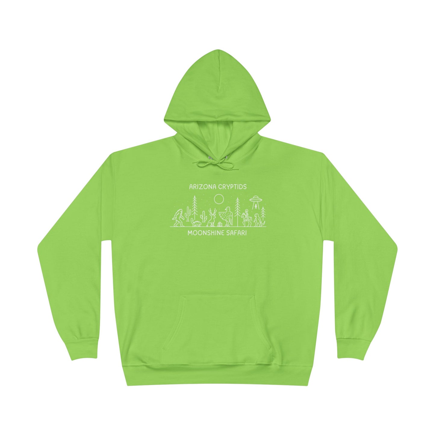MoonShine Safari Arizona Cryptid Unisex  Pullover Hoodie Sweatshirt