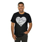 MoonShine Safari I Love MoonShine B&W Unisex Jersey Short Sleeve Tee