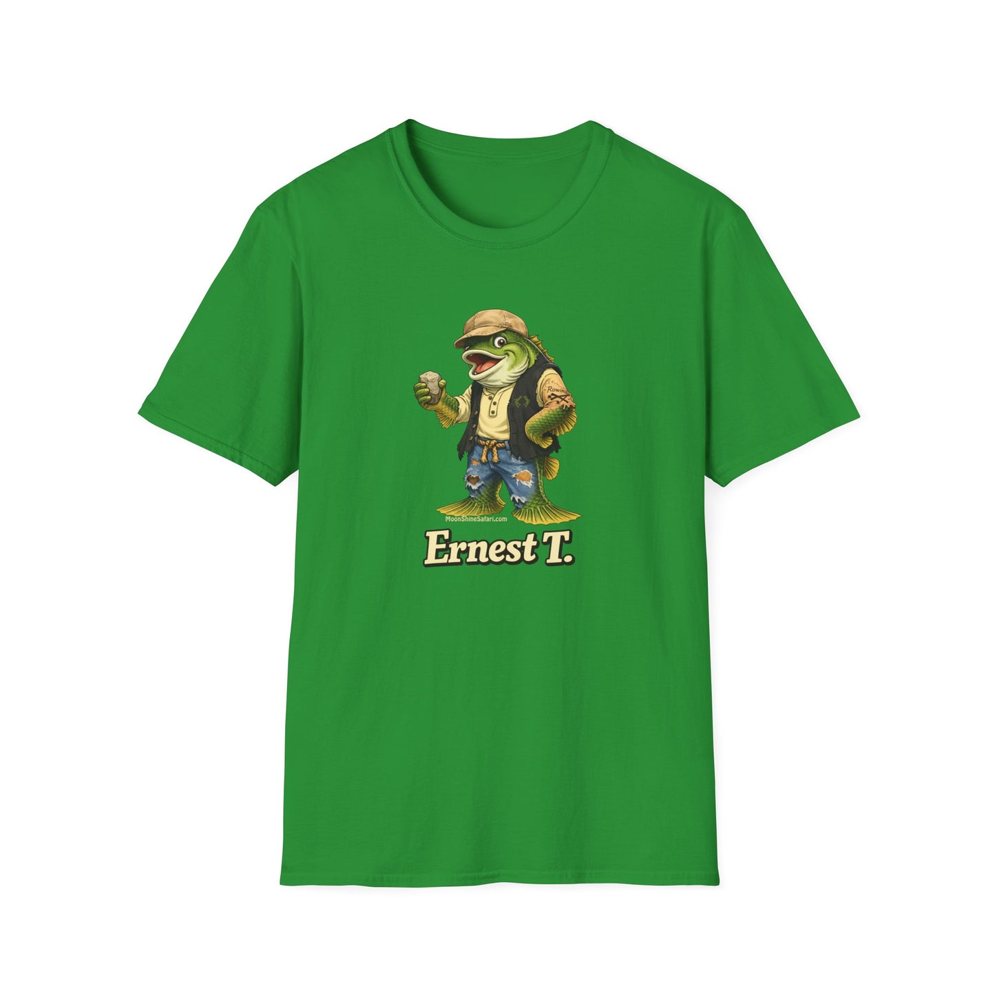 MoonShine Safari "Ernest T. The Bass" Unisex Softstyle T-Shirt